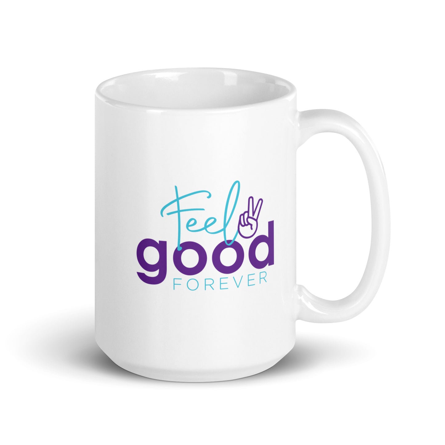 No Bad Days White glossy mug