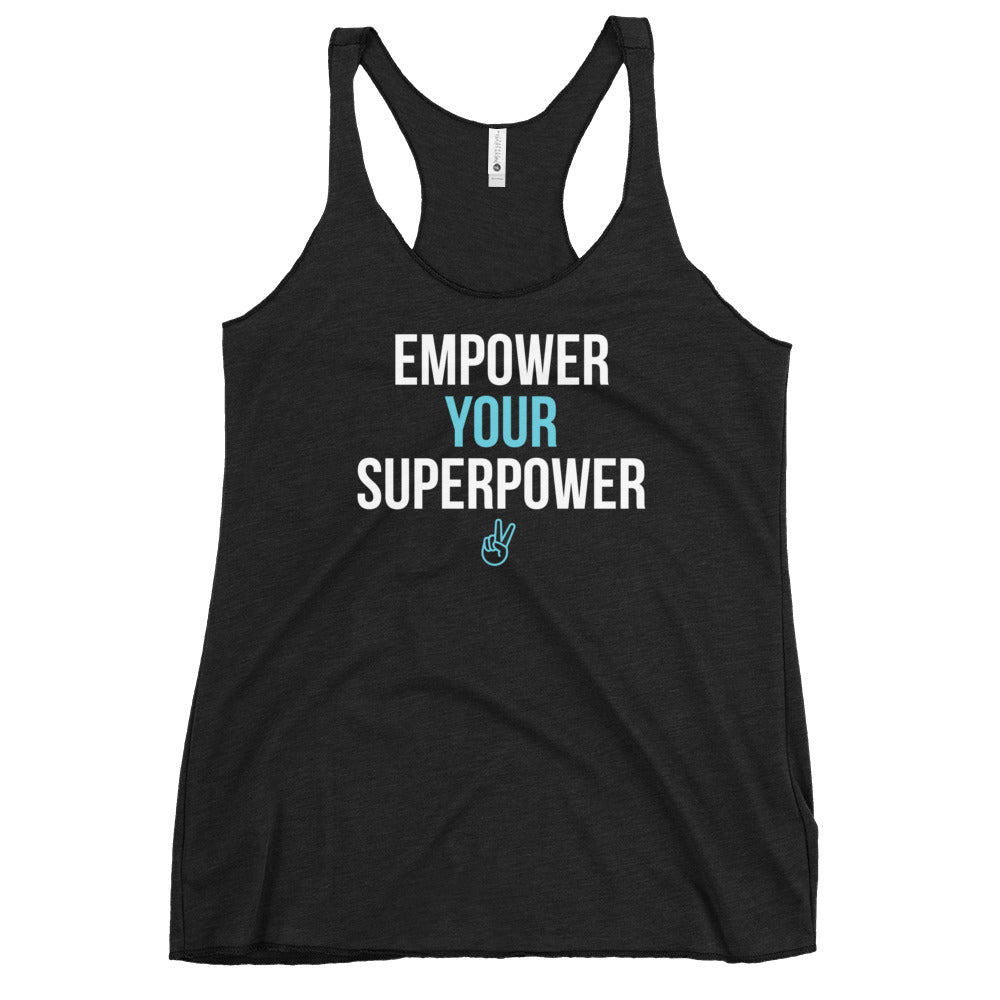 Empower Your Superpower Women's Racerback Tank